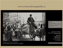 Tablet Screenshot of cronicasderetaguardia.es